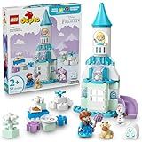 LEGO DUPLO Disney Anna and Elsa’s Frozen Castle Party - Toddler Toy for Girls and Boys 2+ - Building Blocks for Pretend Play and Sensory Development - Preschool Learning Gift for Kids - 10455