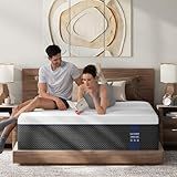 VISCOFLEX Firm Queen Mattress - 14 Inch Gel Memory Foam Mattress Queen Size, Extra Spinal Alignment for Back Pain Relief, Motion Isolation & Deep Sleep - Assembled in USA, Fiberglass Free, CertiPUR-US