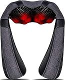 Mirakel Heat Neck Massager for Pain Relief Deep Tissue - Gift for Women Men