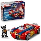 LEGO Marvel Spider-Man Car vs. Venomized Wolverine Building Toy for Boys & Girls - Super Hero & Villain Playset W/2 Marvel Minifigures - Gift Idea for Birthdays - Ages 7+ - 76336