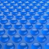 BigXwell Solar Pool Cover, Blue 16-mil 18x36 Foot Rectangle Pool Heaters for In-Ground Pools, 1600 Series Heavy-Duty Insulating Pool Heater Cover for Swimmer