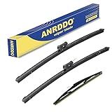 3 Wipers Factory Replacement For 2016 2017 2018 2019 2020 2021 2022 Lexus RX350 RX450h Original Equipment Windshield Wiper Blades Set 26"+21"+16" (Set of 3)