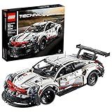 LEGO Technic Porsche 911 RSR Race Car Model Building Kit 42096, Advanced Replica, Exclusive Collectible Set, Gift for Kids, Boys & Girls