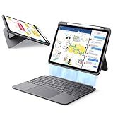 ESR for iPad (A16) 11th/10th Gen Flex Keyboard Case, Ultra-Light Magnetic Detachable Keyboard for iPad 10.9" with Writing/Viewing Modes, Larger Precision Trackpad, Dark Gray