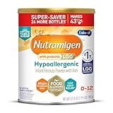 Enfamil Nutramigen Hypoallergenic Baby Formula with Iron, Lactose Free, Colic Relief from Cow's Milk Allergy Starts in 24 Hours, Brain Building DHA, Probiotic LGG for Immune Support, 27.8 Oz Can