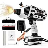 YesRight Welding Machine Handheld 110V 120Amp Portable ARC Welder Gun Hand Held Welder Machine with IGBT Inverter 5 Variable Current Adjustment for 1/16''-1/8'' Welding Rods