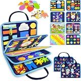 Gojmzo Busy Board Montessori Toys for Toddler Boy Girl Gifts Busy Book
