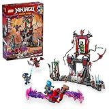 LEGO NINJAGO Dragonian Storm Village Toy Building Set - Pretend Play Playset for Kids, Boys and Girls, Ages 7+ - Spinner Toy with 6 Ninja Toy Minifigures - Gift Idea for Birthdays - 71841