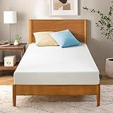 Zinus 5 Inch Twin Green Tea Memory Foam Mattress [New Version], Fiberglass Free, Medium Firm Feel, Zoned Pressure Relief, Certified Safe Foams & Fabric, Mattress in A Box