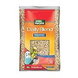 Wild Harvest Daily Blend Nutrition Diet for Parakeet, Canary and Finch 10 Pounds, Orange flavour