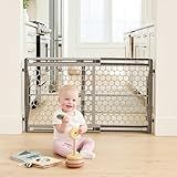 Regalo Safety 28"-42" Extra Wide Baby Gate for Doorways & Bottom of Stairs, Pressure Mounted Safety Gate for Babies, Toddlers & Pets, Tested & Safe for 30 Years, American Designed, American Owned