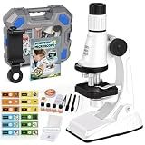 Kids Microscope Kit with Blank and Prepared Slides