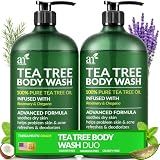 Artnaturals Tea Tree Body Wash with Rosemary & Mint, 16 fl oz, 2 Pack