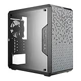 Cooler Master MasterBox Q300L Micro-ATX PC Case – Compact mATX Computer Case with Magnetic Dust Filters, Modular Adjustable I/O Panel, Perforated Airflow Design, 1 x 120mm Pre-Installed Fan, Black