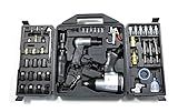DYNAMIC POWER 50 Pieces Air Tool Kit. 1-1/2'' Impact Wrench, 1-3/8'' Ratchet Wrench, 5-Air Hammer w/Chisels, and other great tool accessories. D-W3-50K