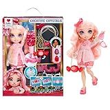 Rainbow High Creative Crystals Bella - Pink 11” Fashion Doll with Crystal Accessory Make It Kit, Ring for You, DIY, Crafts, Resin Play, Kids Gift 8+