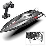 25" Brushless RC Boat for Adults, 30+MPH Fast Remote Control Boat for Lakes