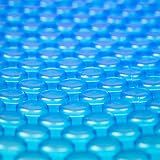Blue Wave 16x32-ft Rectangle Solar Pool Cover 12-Mil Blue – Solar Cover for Above Ground Pool & Inground Pool, Thermal Bubble Blanket for Heat Retention & Reduced Evaporation