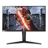 LG UltraGear QHD 27-Inch Gaming Monitor 27GL83A-B - IPS 1ms (GtG), with HDR 10 Compatibility, NVIDIA G-SYNC, and AMD FreeSync, 144Hz, Black