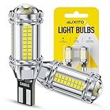 AUXITO 921 LED Bulb Reverse Lights, 600% Super Bright 912 T15 led Backup light, CAN-Bus Error Free 906 922 W16W LED Bulbs for Reverse Back Up Marker Lights, 6000K White