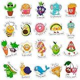D-FantiX 800 Pcs Teacher Pun Stickers for Kids, Classroom Reward Essentials