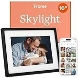 Skylight Frame – WiFi Digital Picture Frame Customer Support, Touch Screen Digital Photo Frame with Easy Setup, Photo Gifts for Parents and Grandparents - 10 Inch Black