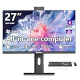 Sealan All-in-One Computers Business Desktop 27” FHD 60Hz Display, Intel Core i7-1370P, 16GB DDR4 RAM, 1TB SSD, Webcam, HDMI, Type-C, Wi-Fi 6, Wired Keyboard & Mouse, Windows 11 Home