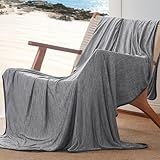 Bedsure Cooling Blanket for Hot Sleepers - Cold Throw Blanket for Sleeping, Summer Ice Throw Lightweight Bedding Gifts, Thin Cool Arc-Chill Bed Throws with Rayon Derived from Bamboo, 50x70