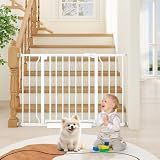 Cideny 29"-45" Baby Gate for Stairs & Doorways, Auto Close Dog Gate Indoor