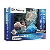 Discovery™ Frozen Earth Science Kit – 67 Experiments STEM Chemistry Lab for Kids| Grow Crystals, Make Snow & Slime, Ice Explosions & More| Educational Learning Activity Toy| DIY STEM Set Gift| Ages 8+