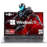 KAIGERR 2025 AMD Laptop, Laptop Computer with AMD Ryzen 7 5700U (8C/16T, Up to 4.3GHz), 16GB RAM 512GB NVMe SSD, 16.1inch Windows 11 Laptop, Radeon RX Vega 8 Graphics, WiFi 6, Gray