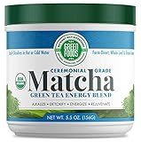 Green Foods Organic Ceremonial Grade Matcha Green Tea from Japan 5.5oz