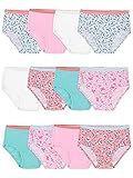 Fruit of the Loom Toddler Girls' Toddler Girls' Tag-Free Cotton Underwear, Briefs