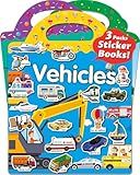 Walenced Reusable Sticker Book for Toddlers, Stickers for Kids, Toddler Sticker Book, Toddler Craft Activities, Toddler Travel Toys Ages 3 and Up Boy Girl Birthday Gifts