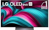 LG 55-Inch Class OLED evo AI 4K C5 Series Smart TV w/Dolby Atmos, Dolby Vision, HDR10, AI Super Upscaling 4K, Filmmaker Mode, Wow Orchestra, Alexa Built-in (OLED55C5PUA, 2025)