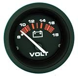 Sierra 57901P Voltmeter - Amega 2", 8-18 VDC