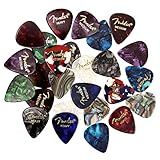 Fender Premium 24 Pack Picks Sampler - Includes Thin, Medium & Heavy Gauges (Austin Bazaar Exclusive)