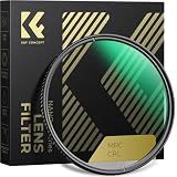 K&F CONCEPT 58mm Circular Polarizer Lens Filter with 28 Multi-Layer Coated
