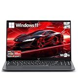Gaming Laptop with AMD Ryzen7 7730U 8-core Processor（Up to 4.5GHz),16GB DDR4 RAM 512GB SSD, AMD Radeon Graphics,WiFi 6,15.6 inch IPS Display,Webcam, Windows 11 Laptop Computer for Video Editing