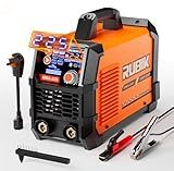 225 Amp Stick Welder with Large LCD Display, Digital IGBT Inverter, 110V/220V Portable Stick Welding Machine. Features include Dual Voltage, Hot Start, Arc Force, Anti-Stick, and VRD Protection