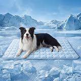 Bedsure ArcticMax™ Cooling Mat for Large Dogs,Q-Max>0.5 Chill Fiber,41In