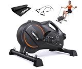 YOSUDA Under Desk Bike with 16-Level Magnetic Resistance, Mini Exercise Bike with Bluetooth App, Pedal Exerciser While Sitting for Office Workers & Seniors, Leg Machines for Home Exercise & Recovery