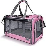 GAPZER Pet Carrier for Large and Medium Cats, Soft-Sided Pet Carrier for Big Medium Cats and Puppy Dog Carriers Cat Carriers, Pet Privacy Protection Travel Carrier
