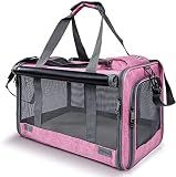 GAPZER Pet Carrier for Large and Medium Cat, Soft-Sided Pet Crate for Puppy