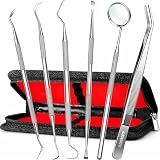 G.CATACC Dental Pick Tools, Plaque Tartar Remover Teeth Cleaning Kit