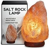 Light You Pink Himalayan Salt Lamp with Dimmer and Wooden Base, 5.5-7 in