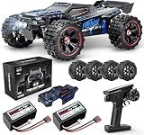 1:14 Scale RC Cars for Adults, 60KPH High Speed RC Truggy, 4X4 Off-Road Remote Control Truck, Waterproof Electric Car with 2S Battery, All Terrain RC Vehicle for Snow, Sand, Beach & Rocky Surfaces