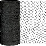 JUNKOGO 25x100 FT Bird Netting for Chicken Coop, 1 Inch Mesh, Strong Woven, UV Resistant, Reusable, Protects Garden Plants, Fruit Trees, Vegetables, Against Deer, Rabbits, Squirrels, Small Animals