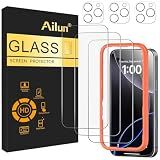 Ailun Screen Protector + Camera Lens Protector for iPhone 16 Pro Max