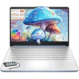 HP Essential Laptop Computer for Student Daily Study, Microsoft Office 365, Intel N150, 4GB RAM, 128GB Storage, Long Battery Life & Fast Charging, Windows 11 Home, Type-C Hub, Sky Blue